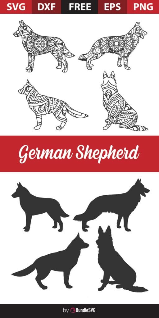 German Shepherd SVG Files