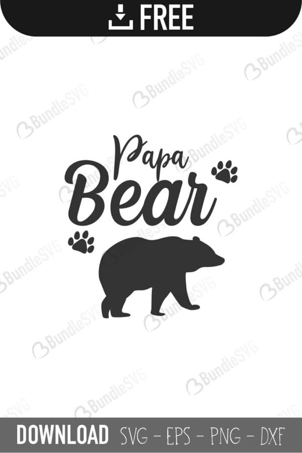 papa, bear, papa bear, father's day, baby bear, crown svg, clipart, papa bear free, papa bear download, papa bear free svg, papa bear svg files, svg free, papa bear svg cut files free, dxf, silhouette, png, vector, free svg files,