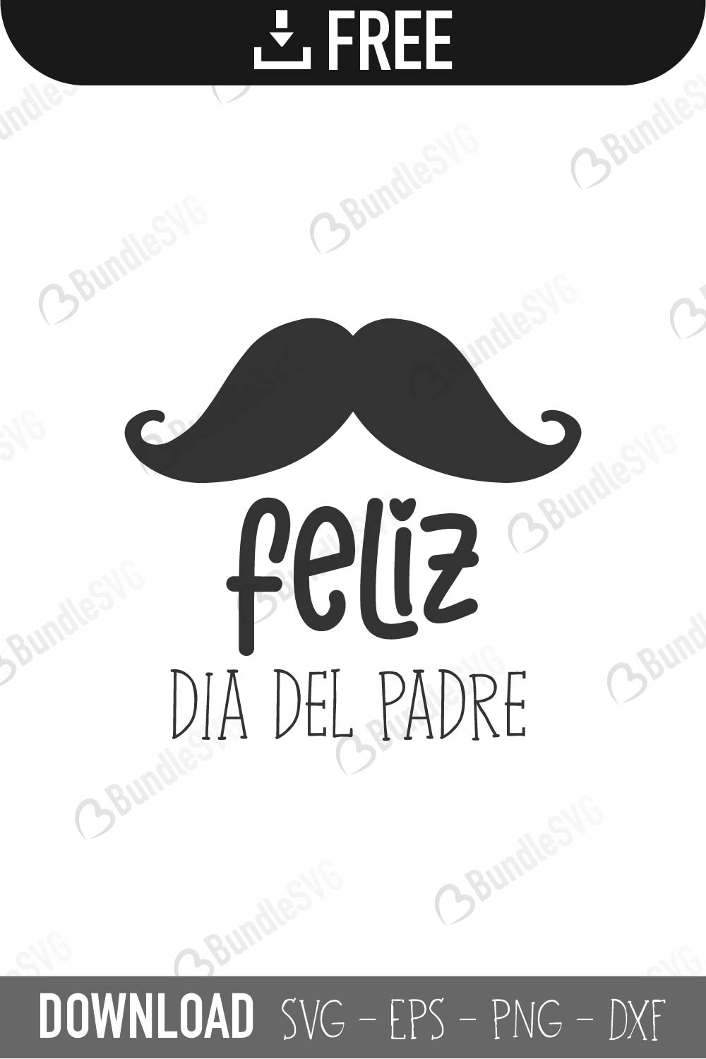 Feliz Dia Del Padre SVG Cut Files Free Download | BundleSVG