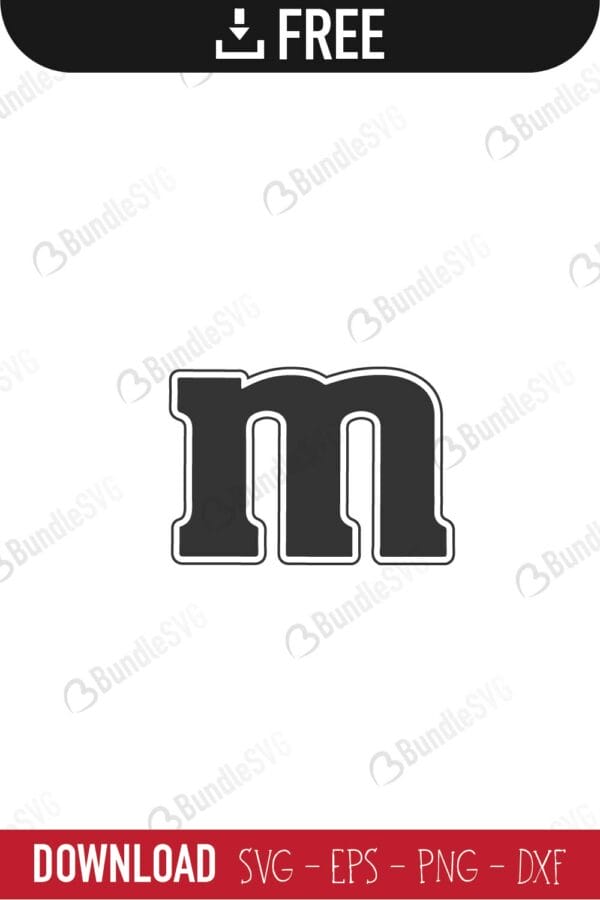 m&m, m, mm cut files, m-m, m and m with nuts, m and m clipart, free, svg free, svg cut files free, download, cut file,