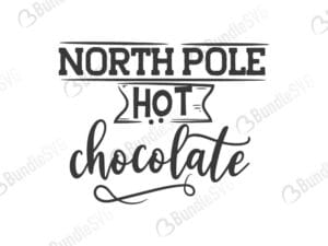 christmas, christmas stamp, north, pole, hot, chocolate, north pole hot chocolate free, north pole hot chocolate svg free, north pole hot chocolate svg cut files free, download, cut file,