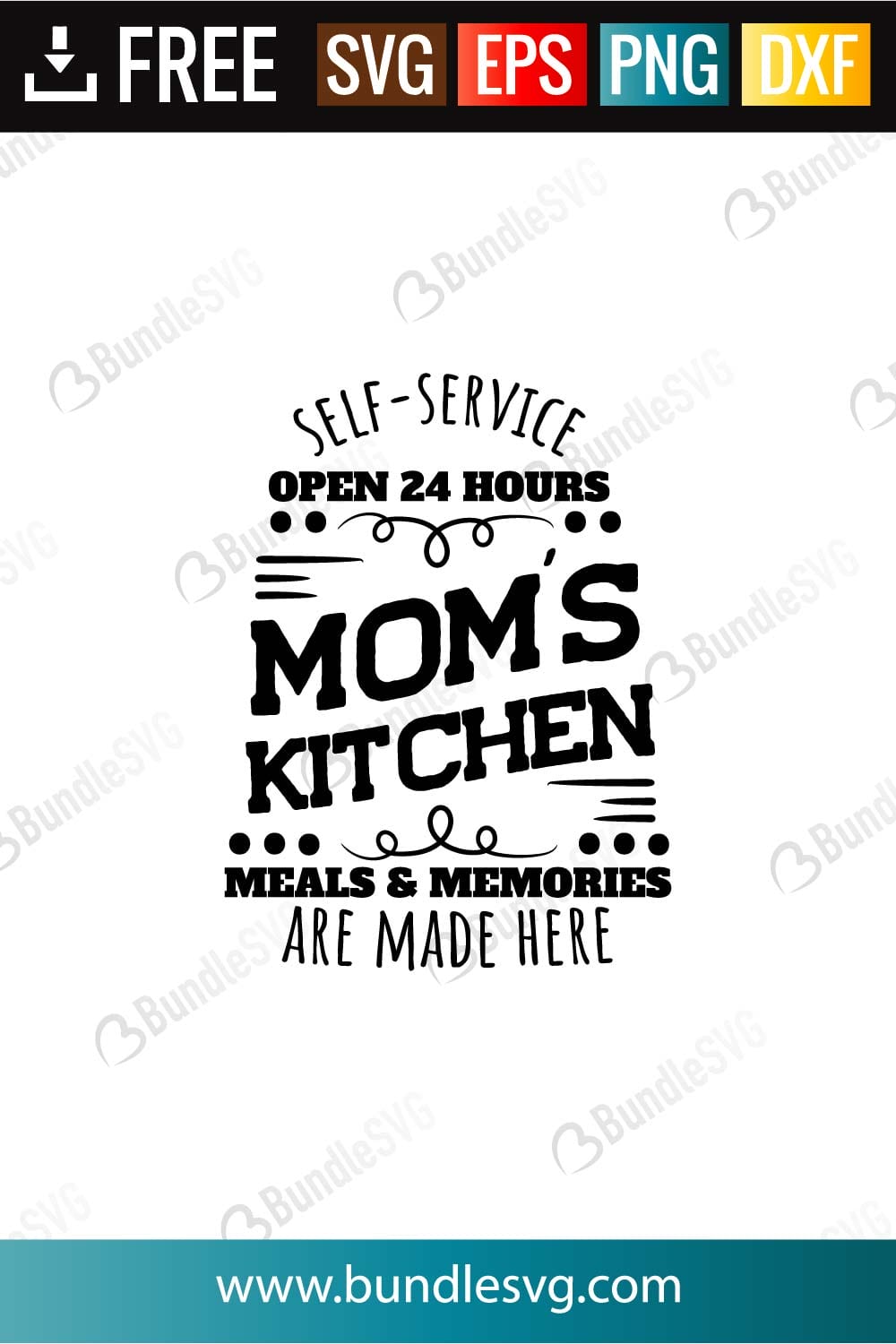 Mom's Kitchen Open 24 Hours SVG Graphic by Designartstore · Creative Fabrica