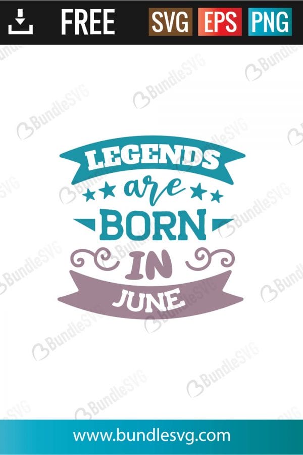 legends are born in june