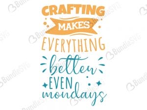 Crafting Makes Everything SVG Files
