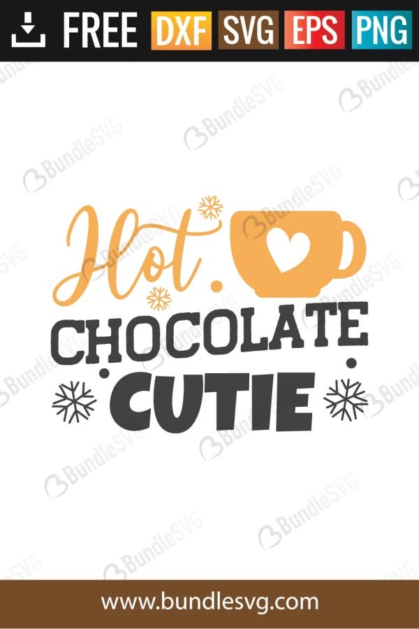 Hot Chocolate Cutie SVG Files