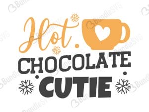 Hot Chocolate Cutie SVG Files
