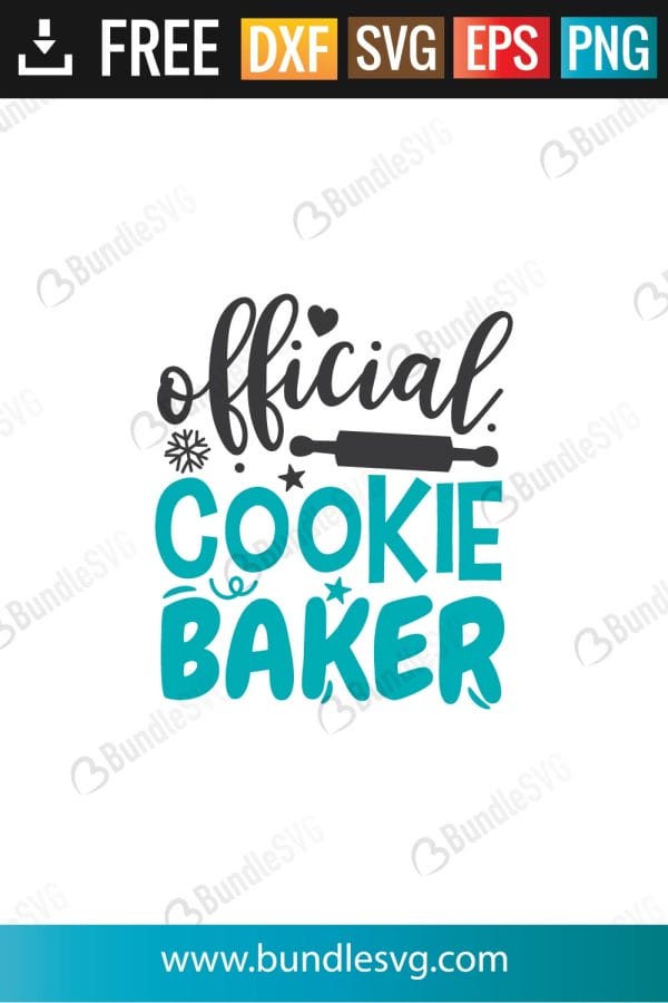 Official Cookie Baker SVG Files