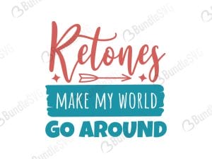 Ketones Make My World Go Around SVG Files