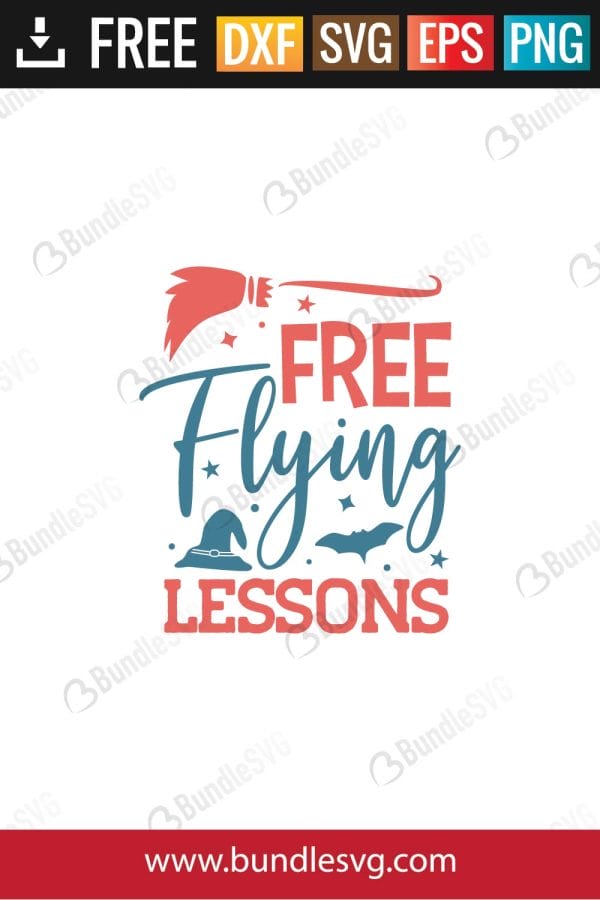Free Flying Lessons SVG Files