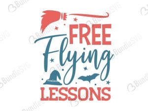 Free Flying Lessons SVG Files