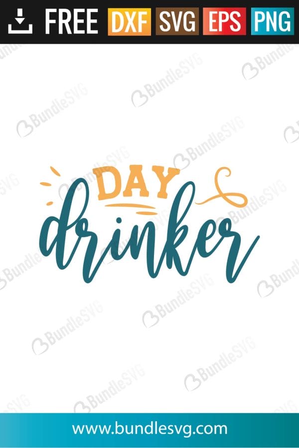Day Drinker SVG Files