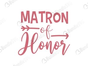 Matron of Honor SVg