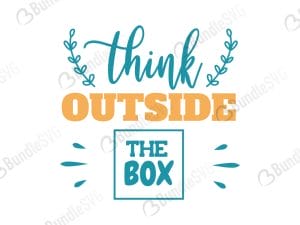 Think Outside The Box Svg