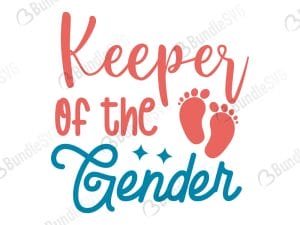 Keeper Of The Gender SVG Files