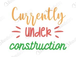 Currently Under Construction SVG