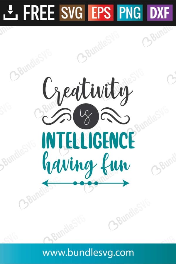 Creativity Intelligence Having Fun SVG