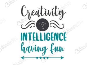 Creativity Intelligence Having Fun SVG