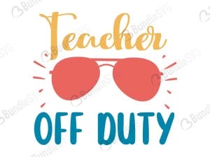 Teacher of Duty SVG