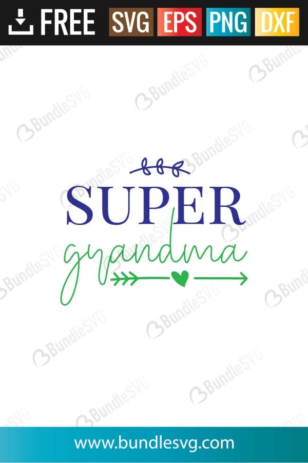 Super Grandma SVG
