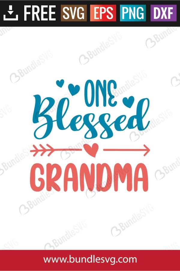 One Blessed Grandme SVG Files
