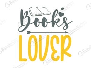 Books Lover SVG