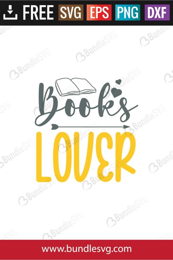 Books Lover SVG