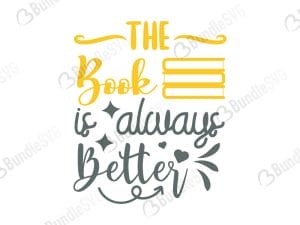 THe Book Is Always Better SVG