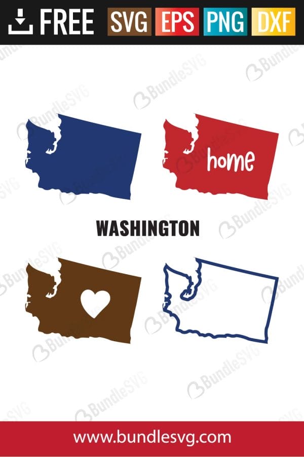 Washington Maps SVG