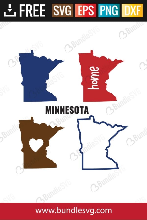 Minnesota Maps SVG