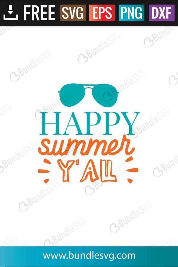 Happy Summer Y'All SVG