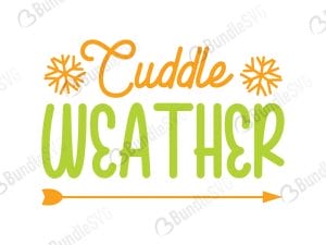 Cuddle Weather SVG