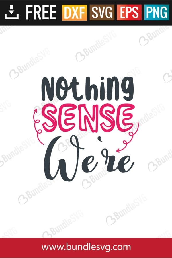 Nothing Sense We're SVG