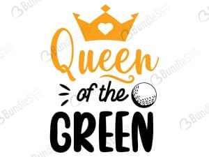 Queen of the Green Svg