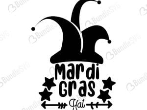 Mardi Gras Hat Svg