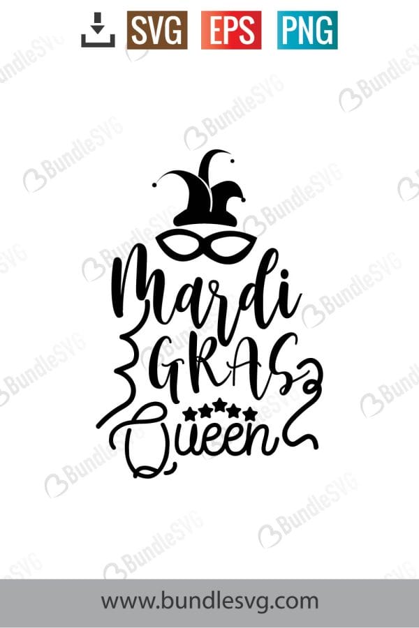 Mardi Gras Queen Svg