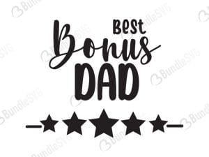 Bonus Dad Svg