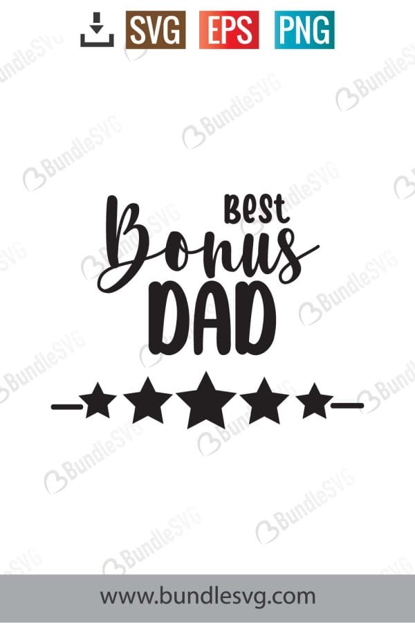 Bonus Dad Svg