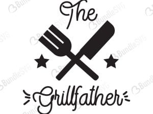 The Grill Father Svg