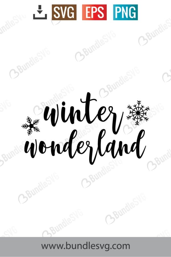 Winter Wonderland Svg