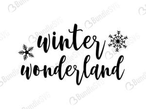 Winter Wonderland Svg