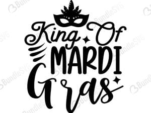King Of Mardi Gras Svg