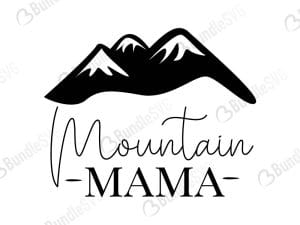 Mountain Mama Svg