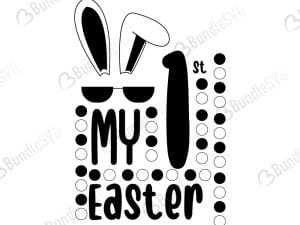 My First Easter Svg