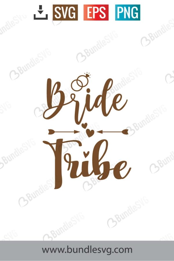 Bride Tribe SVG Cut Files