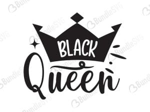 Black Queen Svg