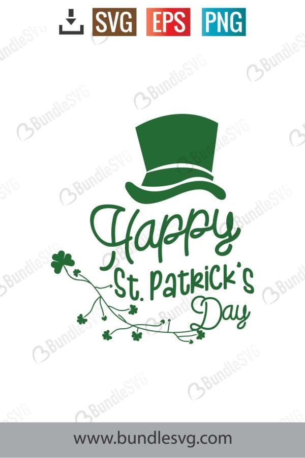 Happy St. Patricks's Day SVG Cut Files
