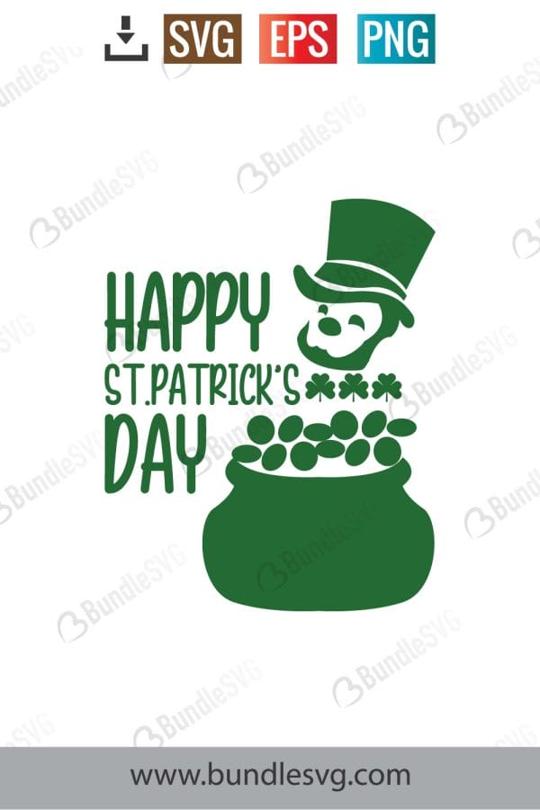 Happy St. Patrick's Day SVG Files