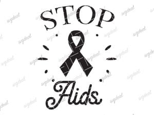 Stop Aids Svg