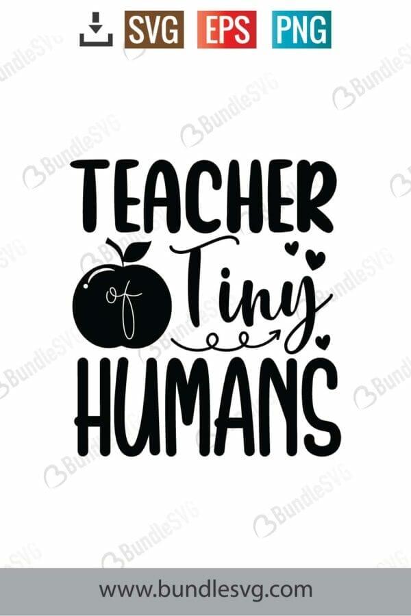 Teacher Of Tiny Humans Svg