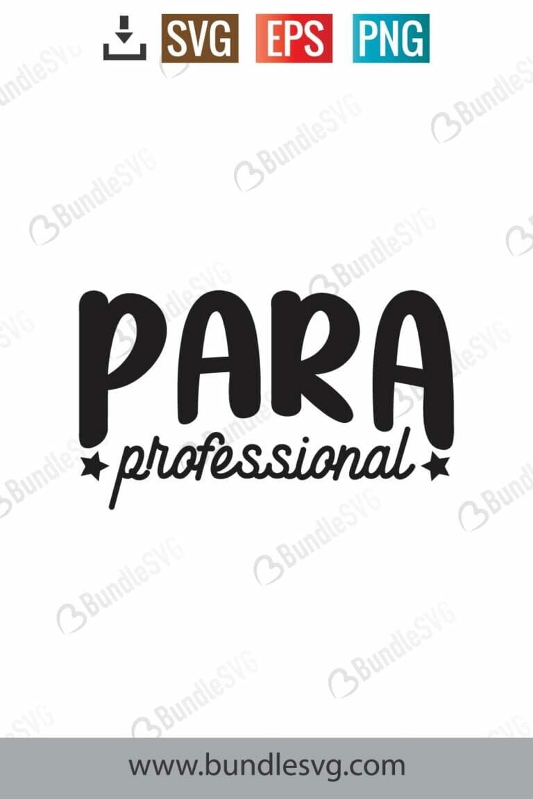 Paraprofessional Svg Free Download